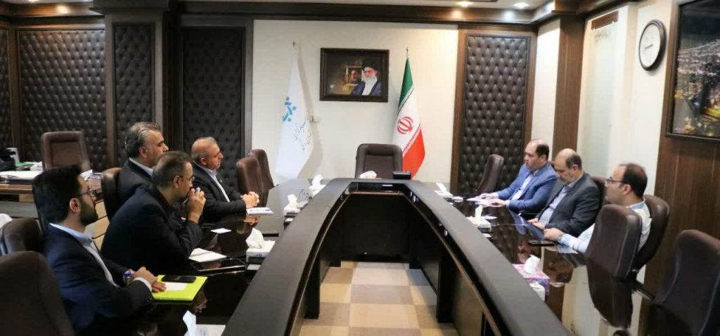 نشست با معاون اقتصادی سرپرستی بانک رفاه استان مرکزی در خصوص تامین مالی پروژه های سرمایه گذاری
